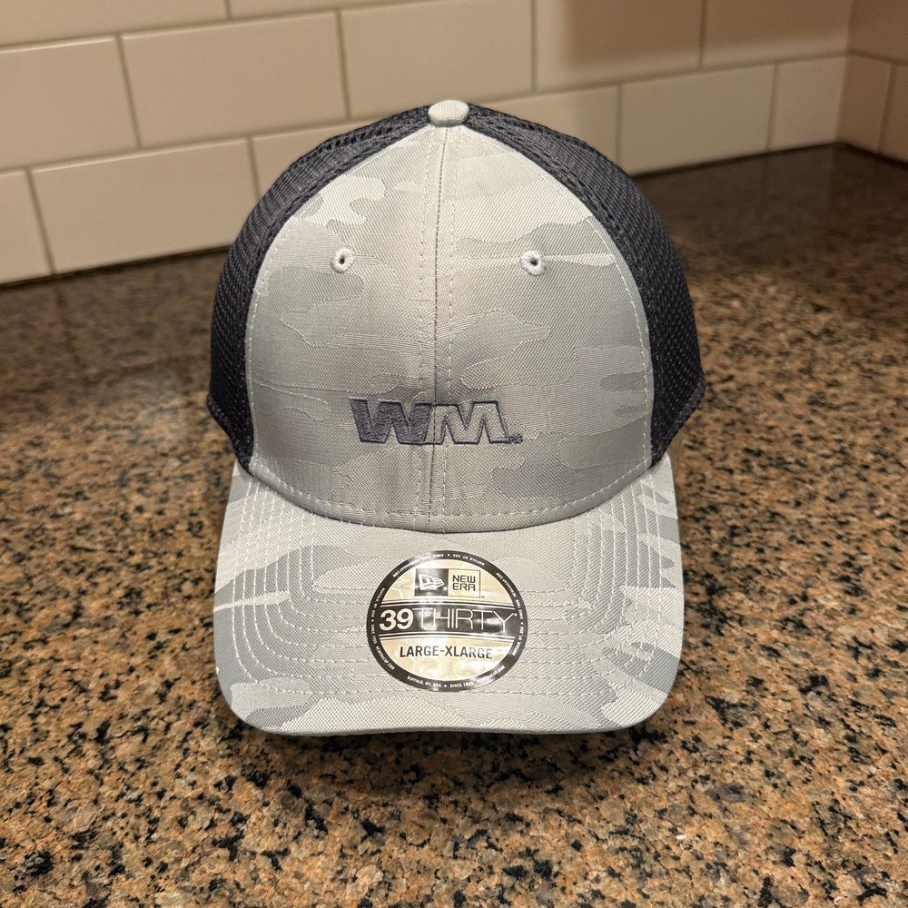Waste Management Phoenix Golf Open New Era 39THIRTY L/xl Gray Camo